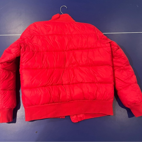 Red puffer coat - Picture 6 of 6